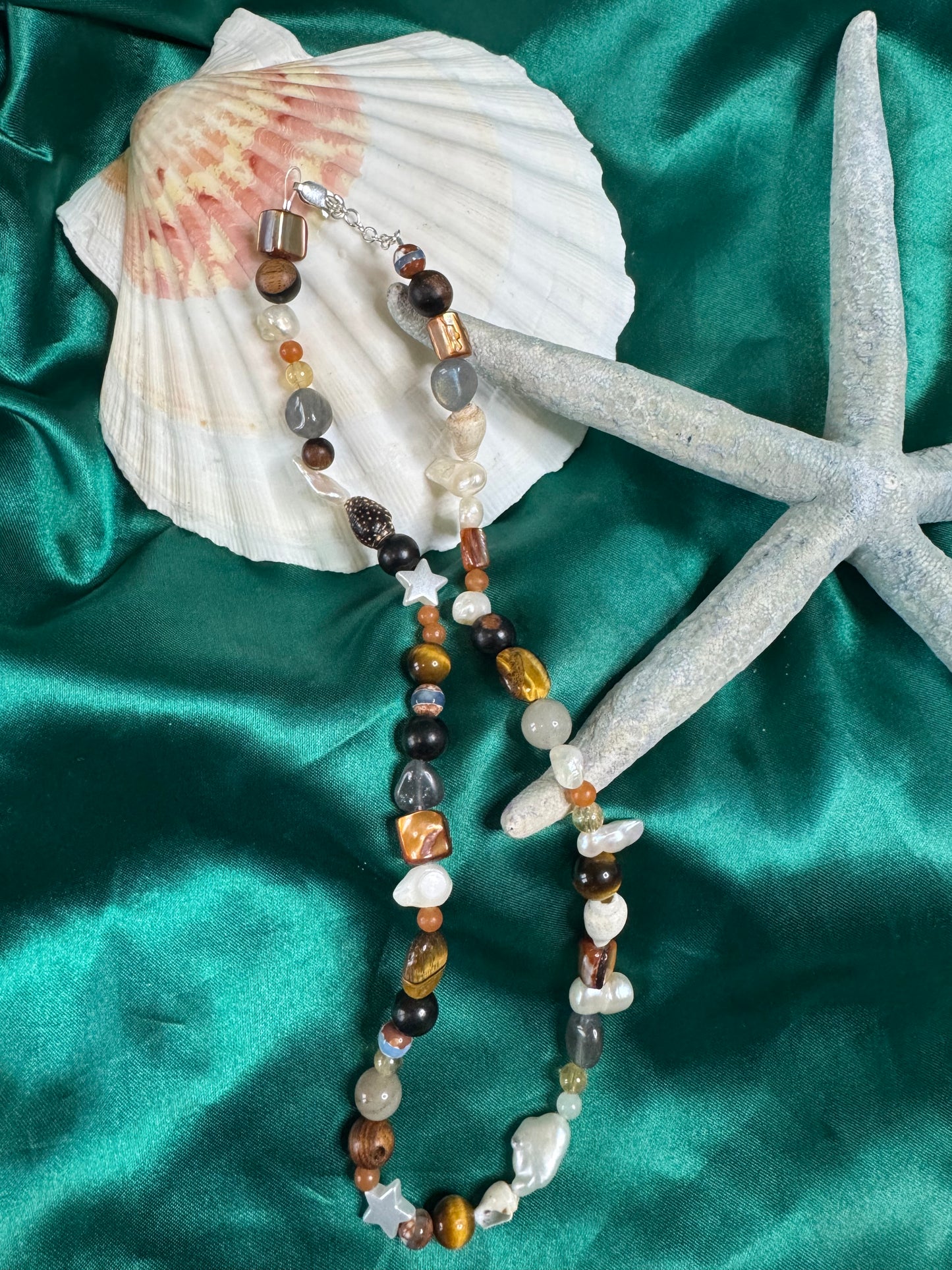 Multicoloured Beaded Necklace