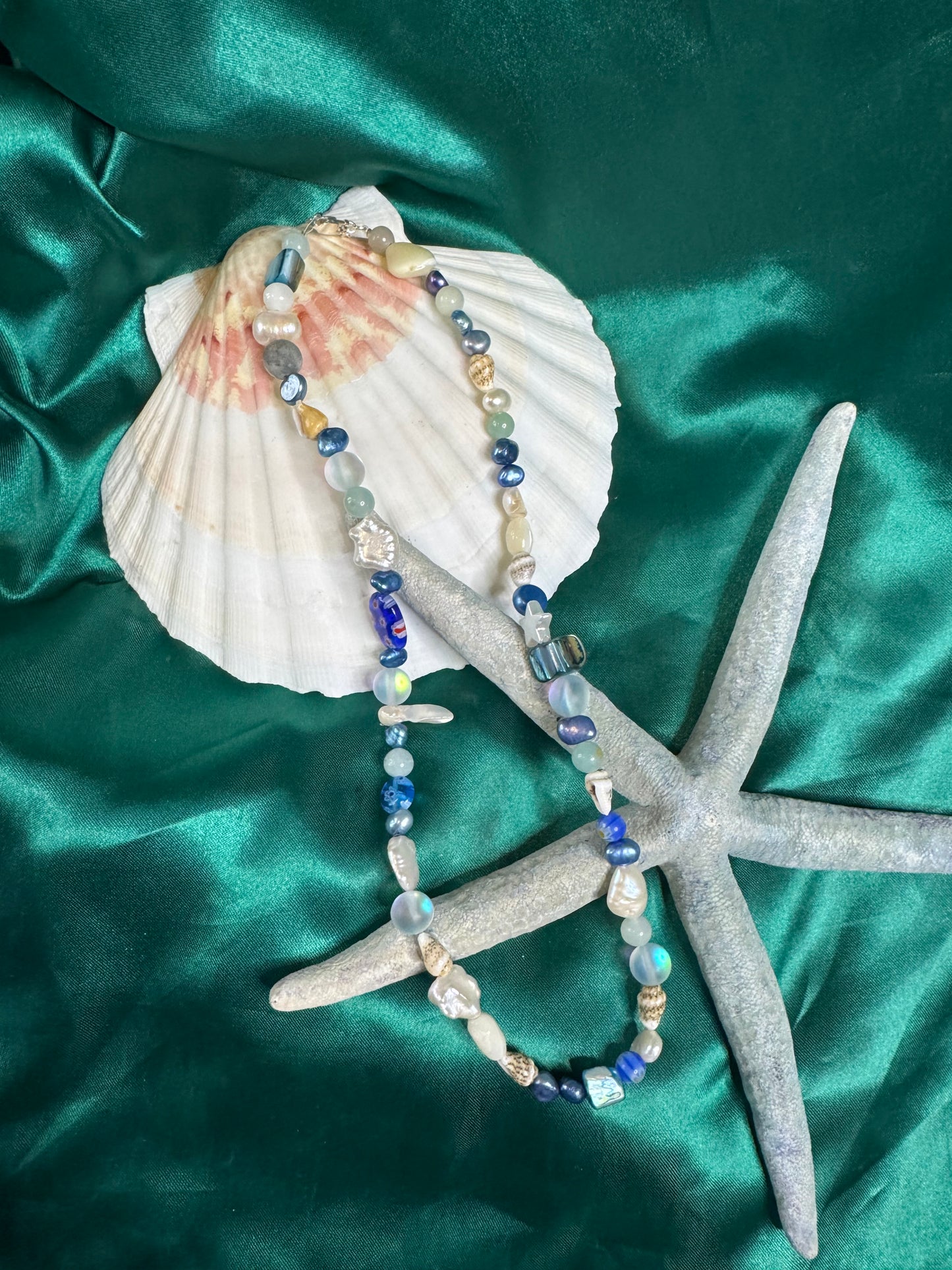 Multicoloured Beaded Necklace