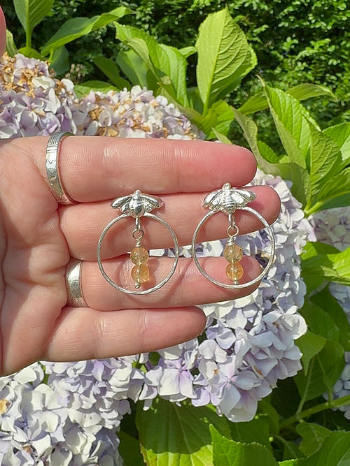 Bee Drop Dangles