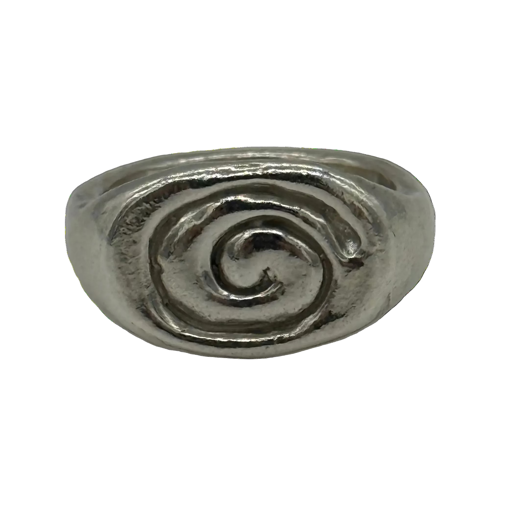 Swirling Signet Ring