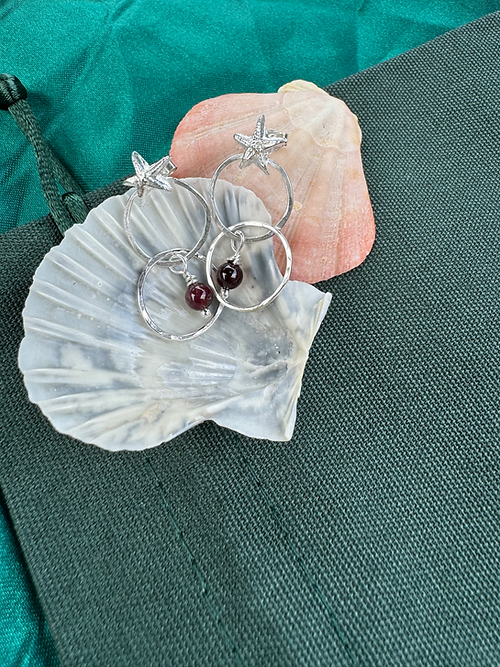 Starfish Double Drop Dangles